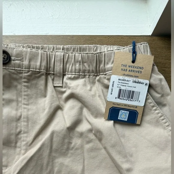 Chubbies men’s khaki shorts size XXXL NWT - Picture 3 of 7